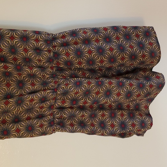 Gibson Romper Cute Patterned Size Medium Shorts Pockets! - Picture 10 of 12